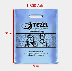 Baskılı Çanta Bez 22x30cm - 