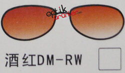 CAM BOYASI DM-RW KIZIL KOYU - 