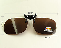 Clip-on Klasik Kahve - 871b - (1)
