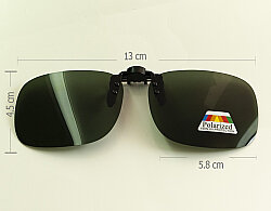 Clip-on Klasik Yeşil - 871b - 