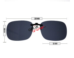 Clip-on Standart TZ61 FÜME - 