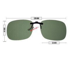 Clip-on Standart TZ61 YEŞİL - 