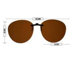 Clip-on Standart TZ64 KAHVE - 