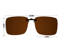 Clip-on Standart TZ69 Kahve - 