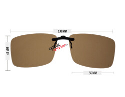 Clip-on Standart TZ73 Kahve - 