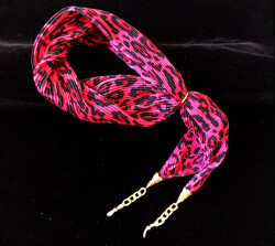 Fular Altın Leopar Pembe - 1