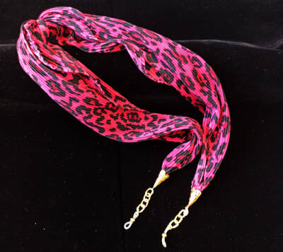 Fular Altın Leopar Pembe - 3