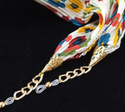 Fular Altın Renkli Leopar - 2