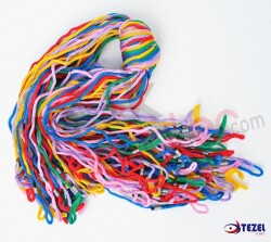 Gözlük İpi Boğmalı Çocuk Renkli - 