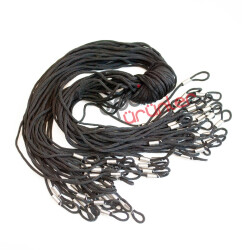 Gözlük İpi Boğmalı Siyah - 