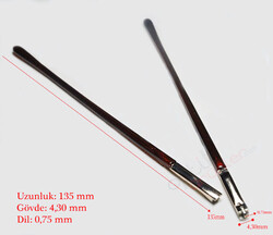 Gözlük Sapı Yaylı 04 Silver - (1)