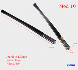 Gözlük Sapı Yaylı 10 Silver - (1)