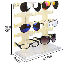 Gözlük Standı 10 lu Muh. Renkli - (1)