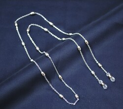 Zincir Silindir Gümüş - 