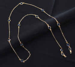 Zincir Midas Altın Mavi - 