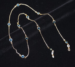 Zincir Midas Altın Turkuaz - 