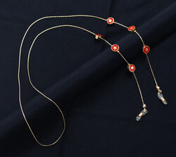 Zincir Üç Yıldız Kırmızı - 