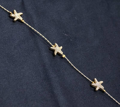 Zincir Deniz Yıldızı Altın - 3