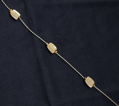 Zincir Love Metal Altın - 2