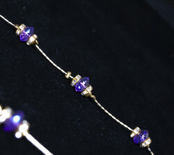 Zincir Kandil Lila - (1)