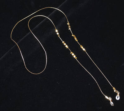 Zincir Lazer Prizma Altın - 1