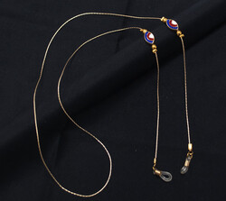 Zincir Nazar Kırmızı Altın - 