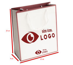Baskılı Çanta Karton Büyük - 