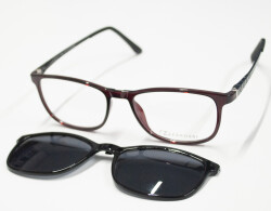 Klipsli Çerçeve Zarossi Prime BORDO - SİYAH - 