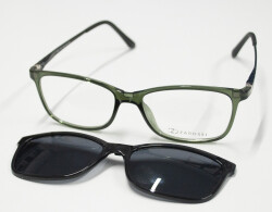 Klipsli Çerçeve Zarossi Prime HAKİ - SİYAH - 