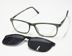 Klipsli Çerçeve Zarossi Prime HAKİ - SİYAH - 