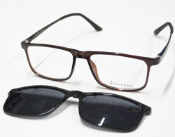 Klipsli Çerçeve Zarossi Prime KAHVE - SİYAH - 