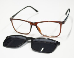 Klipsli Çerçeve Zarossi Prime KAHVE - SİYAH - 