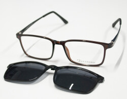 Klipsli Çerçeve Zarossi Prime KAHVE - SİYAH - 