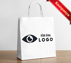 Kraft Çanta 22*24*8 cm - 