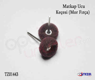 Matkap Ucu Keçesi (Mor Fırça) - 1