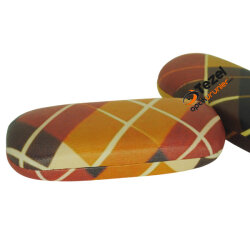 Metal Kutu Optik Deri Desenli - 