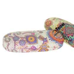 Metal Kutu Optik Deri Desenli - (1)