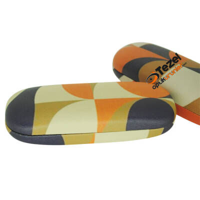 Metal Kutu Optik Deri Desenli - 3