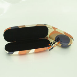 Metal Kutu Optik Deri Desenli - 6