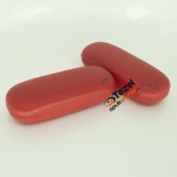 Metal Kutu Optik Deri Kırmızı - 3