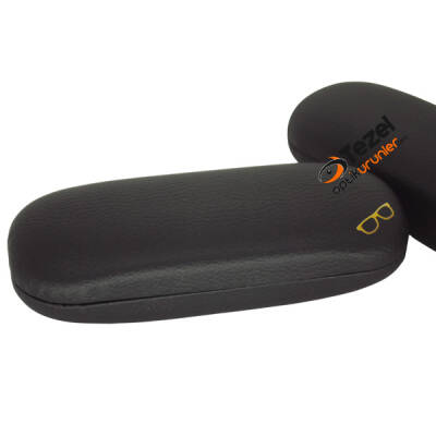 Metal Kutu Optik Deri Sİyah - 1