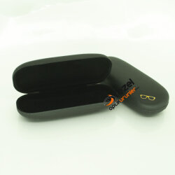 Metal Kutu Optik Deri Sİyah - (1)