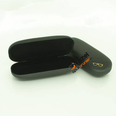Metal Kutu Optik Deri Sİyah - 2