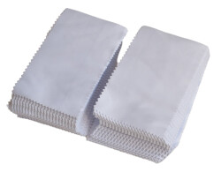 Microfiber A -15x9 cm Kesik Beyaz - 