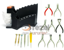 Pense ve Tornavida Seti 8 + 3 + Bız + Cımbız + Kanca - (1)