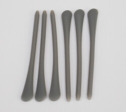 Sapucu Kısa Silikon Gri 1.5mm - 