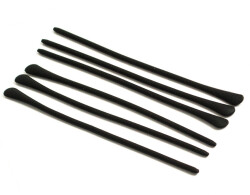 Sapucu Uzun Silikon Siyah 1,5 mm - 