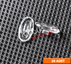 Silikon Plaket Tırnaklı Elips - (1)