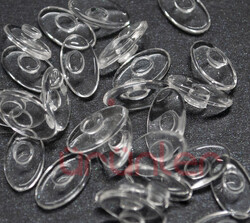 Silikon Plaket Titanyum Elips - 