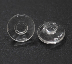 Silikon Plaket Titanyum Yuvarlak - 